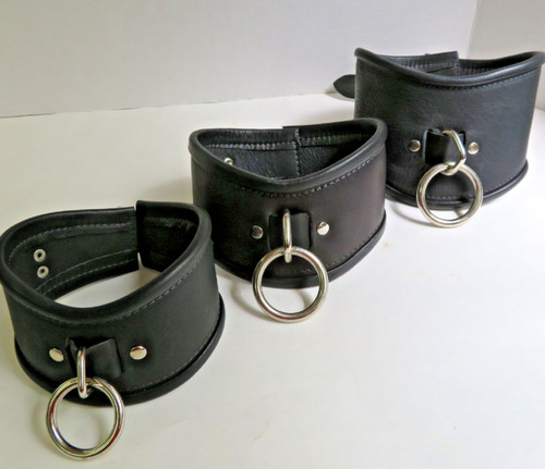 Collare pelle collari - in, pelle,