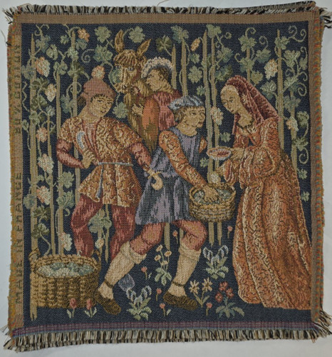 Arazzo vintage medievale