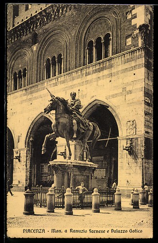 Piacenza monumento ranuzio - monumento, a