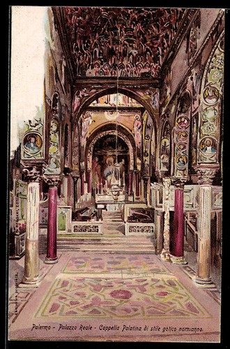 Cartolina palermo palazzo - cartolina,