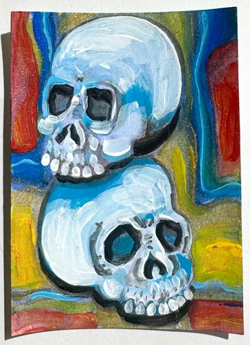 Aceo teschi originali - originali, impilati