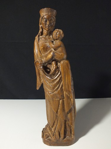 Scultura statua legno - statua,