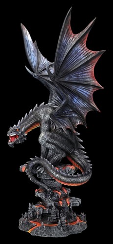 Figura fantasy gotico drago - fantasy,