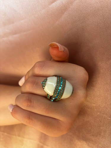 Anello vintage art deco - anello,