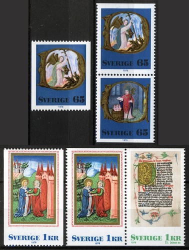 Svezia 1976 natale set - 1976,, di