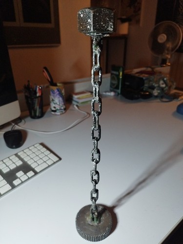 Candelabro gotico steampunk - candelabro,