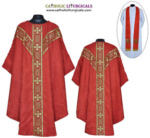Set paramento gotico rosso - , e