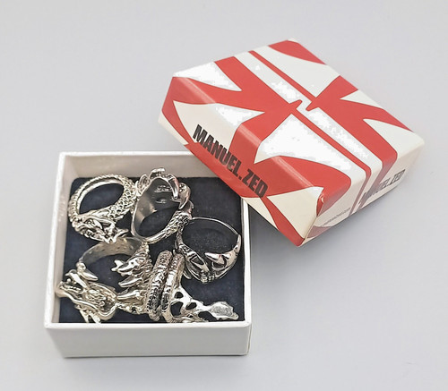 Set anelli stile - set, gotico