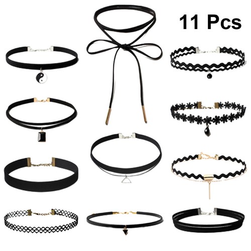 Collana chocker velluto - in,