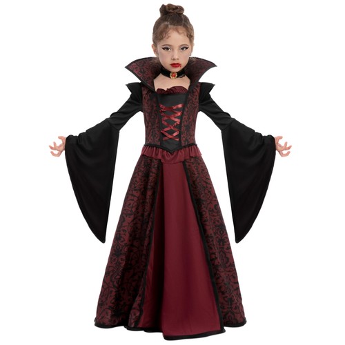 Costume vampiro gotico bambina - vampiro,