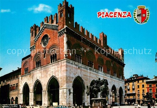 Piacenza palazzo gotico - palazzo,