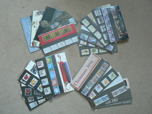 Presentation packs 1986 - packs:,